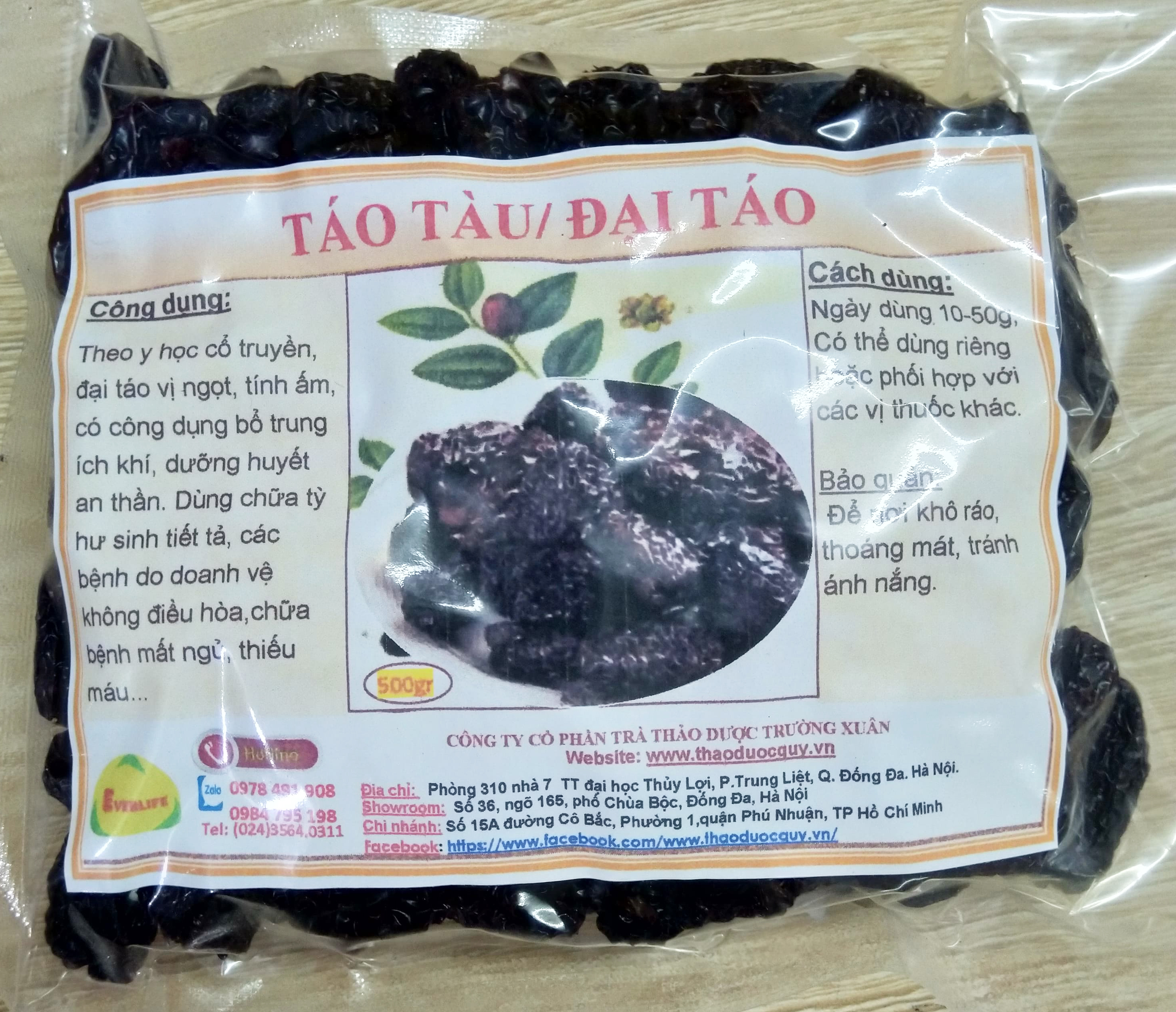 Táo tầu đen